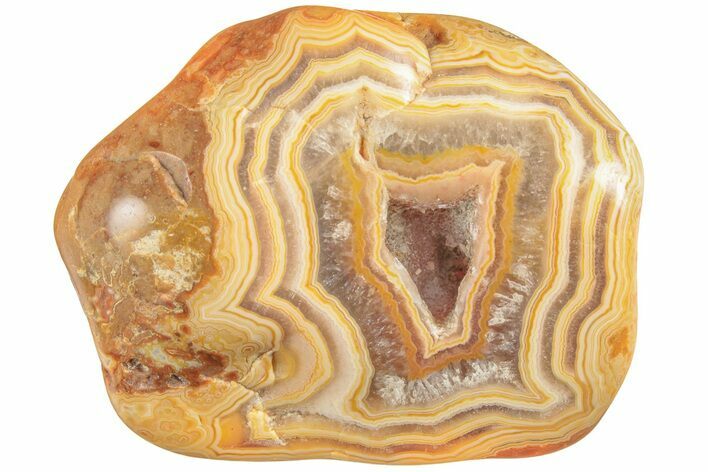 Polished Banded Fairburn Agate - Nebraska #189394